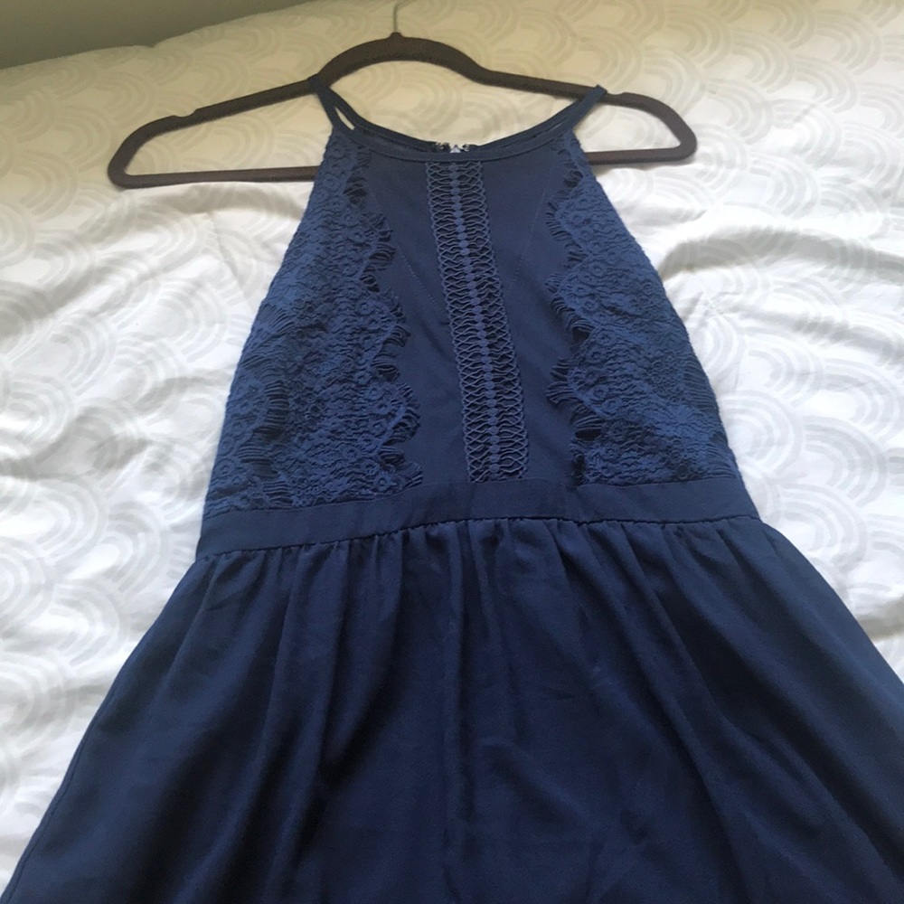 Navy blue dress